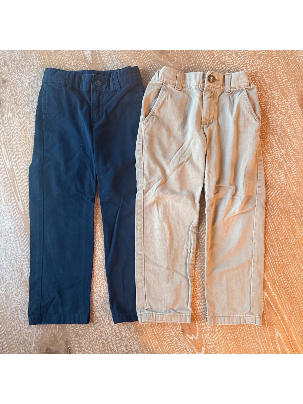 Carters and The Children's Place Boys Pants Navy Blue and Khaki Bundle